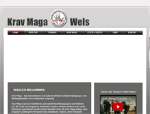 Tablet Screenshot of kravmaga-wels.at